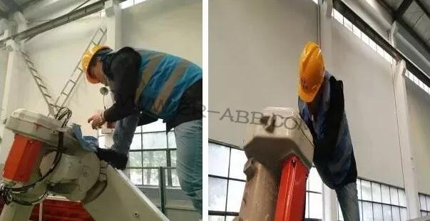 ABB機器人IRB6640四軸伺服電機更換服務(wù)