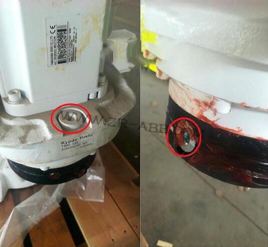 ABB機(jī)器人IRB460保養(yǎng)換油流程