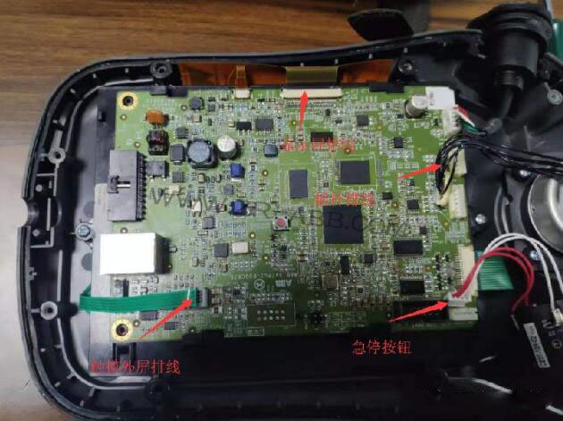 ABB機器人示教盒維修拆解過程及更換步驟